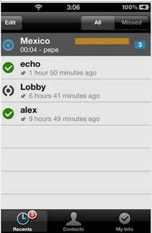 Zello �����M�� iPhone / iPad����ݮ��